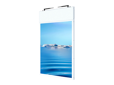 Double Sided Commercial Display 43 49 55 Inch Indoor Shop Hanging Advertising Digital Signage Facing Window Lcd Screen Display