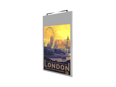 43 55 Inch Lcd Shop Window Android System Digital Signage And Display Tv Smart Double Sided Shop Open Display Panel