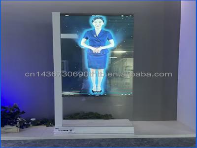 Ultra-thin 30-inch Transparent Oled Skd Display For Shopping Mall Advertising 4k Hd Touch Screen Digital Signage Oled Player